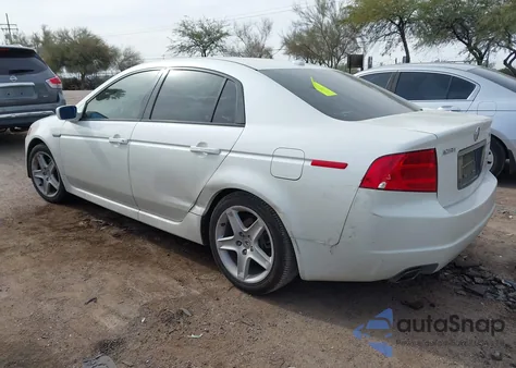 2005 Acura Tl z USA, uszkodzony, nr VIN 19UUA66235A037671